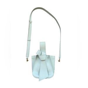Zac Posen Anthea Wristlet Crossbody Bag Mint Leather